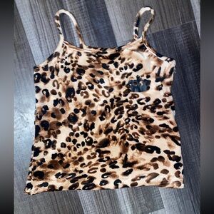 Cheetah print juicy couture tank